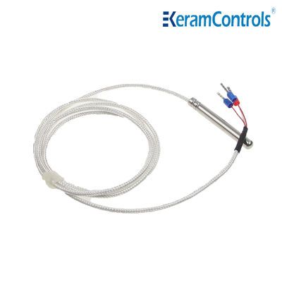 Fil 316 inoxydables des émetteurs 2 de capteur de PTFE 5K 10K NTC