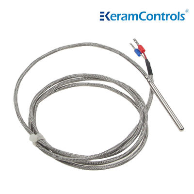 Fil 316 inoxydables des émetteurs 2 de capteur de PTFE 5K 10K NTC