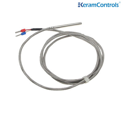 Fil 316 inoxydables des émetteurs 2 de capteur de PTFE 5K 10K NTC