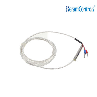 Fil du capteur de température du silicone PT1000 PT100 3