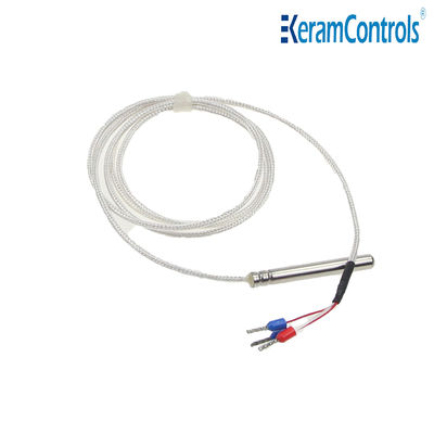 Fil du capteur de température du silicone PT1000 PT100 3