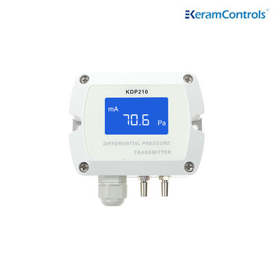 Transmetteur de pression différentielle blanc KDP210 DPT avec écran LCD rétroéclairé