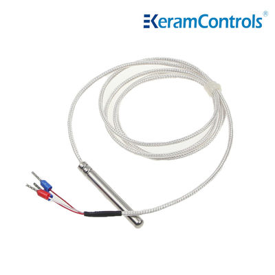 Fil imperméable des capteurs de température de PTFE PT100 PT1000 2