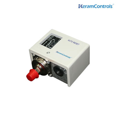 Réglable acier inoxydable IP54 mano-contact le commutateur d'écoulement blanc de différence de pression
