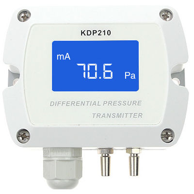 Transmetteur de pression différentielle Hvac avec écran LCD rétroéclairé et temps de réponse de 0,5 s