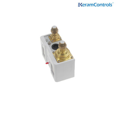 Connexion en laiton double pressostat Hvac certifié CE